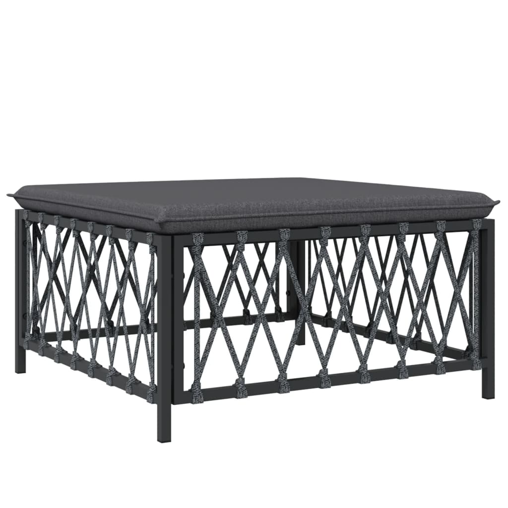 8720845850142_g_en_hd_4 vidaXL 5 Piece Garden Lounge Set with Cushions Anthracite Steel - Image 6