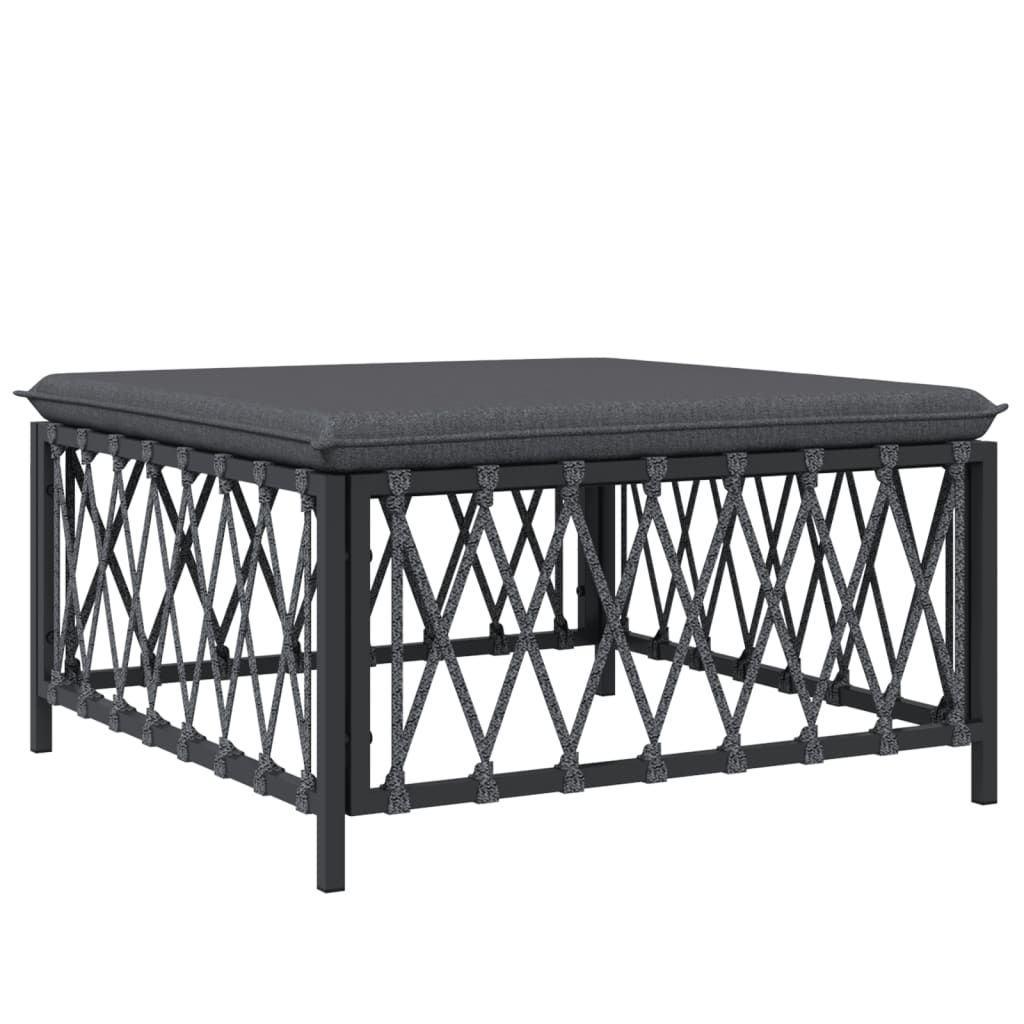 8720845850326_g_en_hd_4 vidaXL 6 Piece Garden Lounge Set with Cushions Anthracite Steel - Image 6