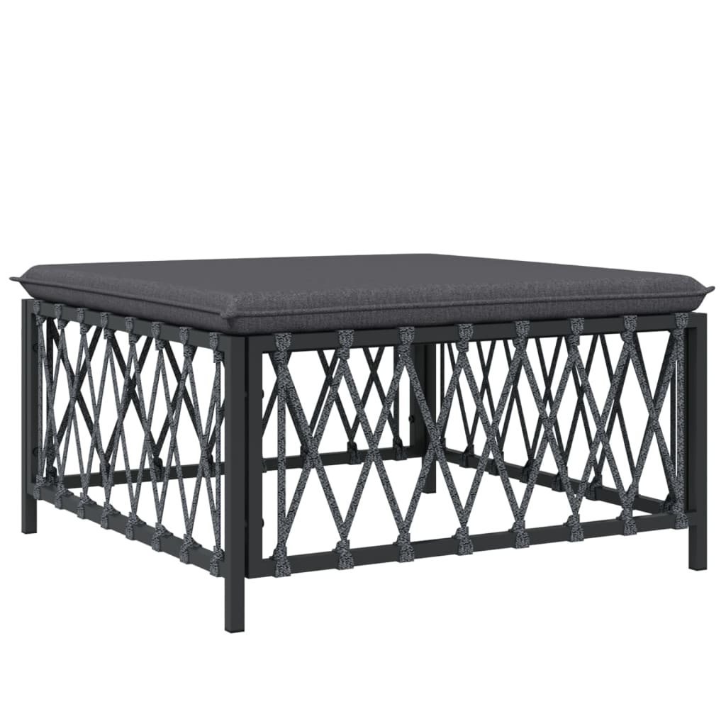 8720845850586_g_en_hd_4 vidaXL 10 Piece Garden Lounge Set with Cushions Anthracite Steel - Image 6