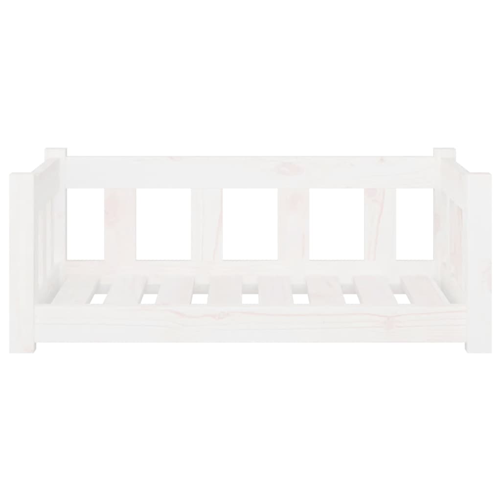 8720845852399_g_en_hd_1 vidaXL Dog Bed White 75.5x55.5x28 cm Solid Wood Pine - Image 3