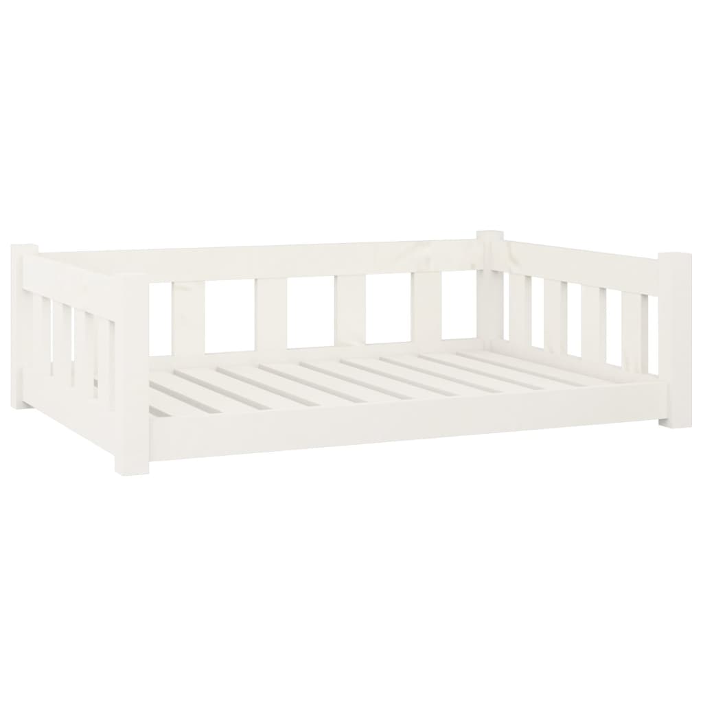 8720845852412_a_en_hd_1 vidaXL Dog Bed White 95.5x65.5x28 cm Solid Wood Pine - Image 2