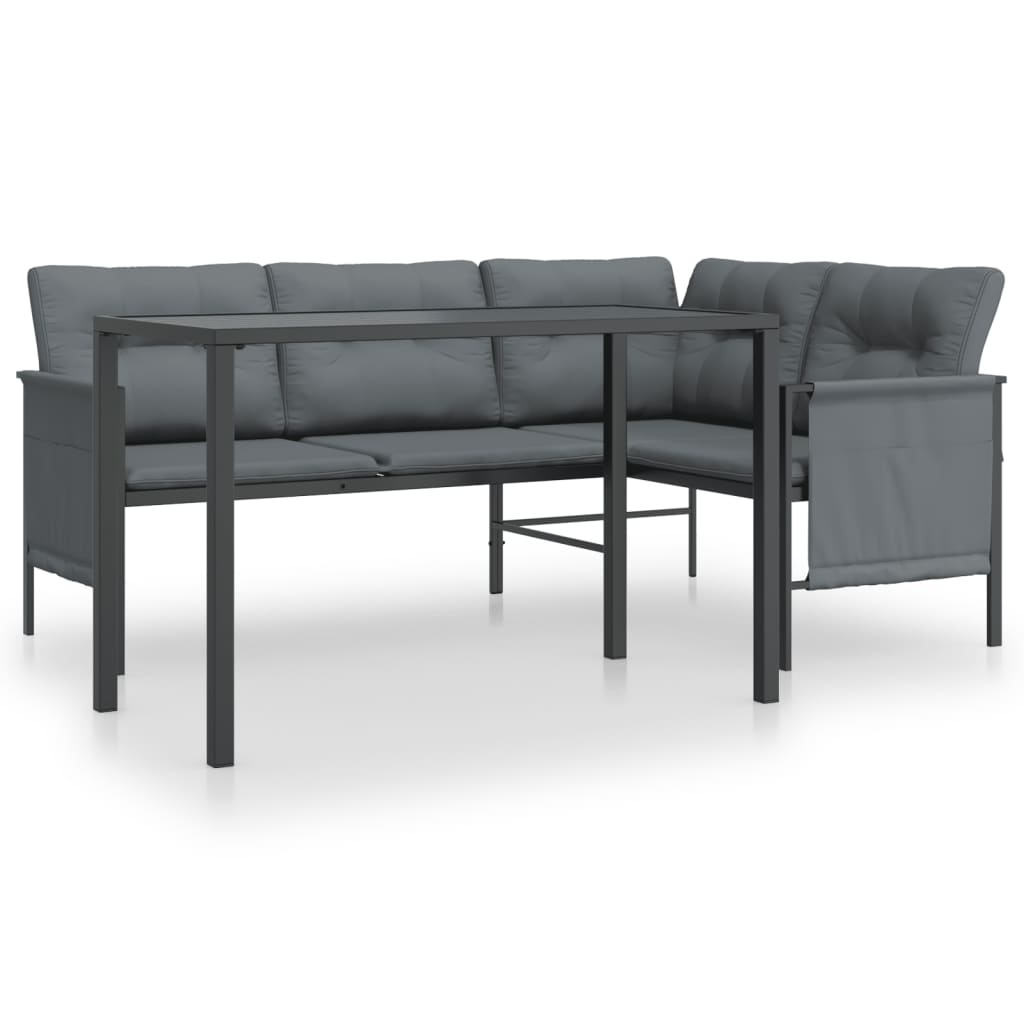 8720845852726_a_en_hd_1 vidaXL 2 Piece Garden Dining Set Anthracite Steel - Image 2