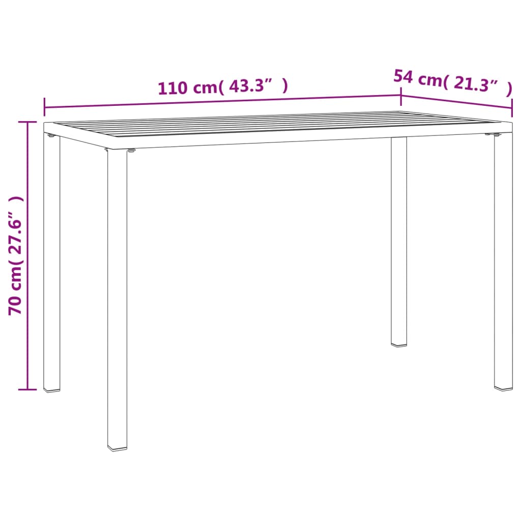8720845852726_g_en_hd_9 vidaXL 2 Piece Garden Dining Set Anthracite Steel - Image 11