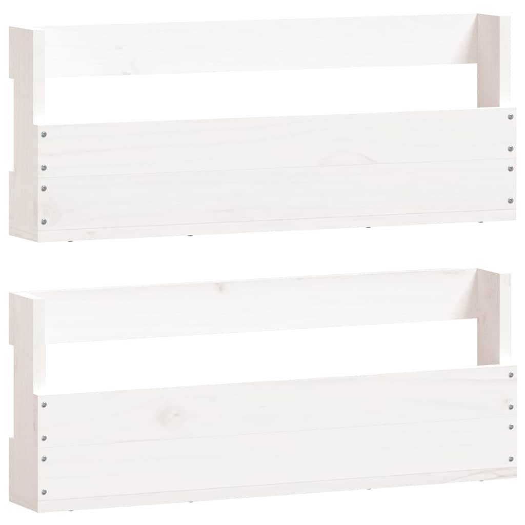 8720845852900_a_en_hd_1 vidaXL Wall-mounted Shoe Racks 2 pcs White 59x9x23 cm Solid Wood Pine - Image 2