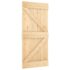 vidaXL Door NARVIK 95x210 cm Solid Wood Pine - Image 2