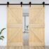 vidaXL Door NARVIK 95x210 cm Solid Wood Pine - Image 3