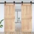 vidaXL Door NARVIK 85x210 cm Solid Wood Pine - Image 3