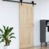 vidaXL Door NARVIK 90x210 cm Solid Wood Pine - Image 4