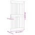 vidaXL Door NARVIK 100x210 cm Solid Wood Pine - Image 9