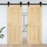 vidaXL Door NARVIK 85x210 cm Solid Wood Pine - Image 3
