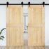 vidaXL Door NARVIK 95x210 cm Solid Wood Pine - Image 3