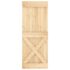 vidaXL Door NARVIK 80x210 cm Solid Wood Pine - Image 5