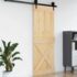 vidaXL Door NARVIK 85x210 cm Solid Wood Pine - Image 4