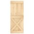 vidaXL Door NARVIK 85x210 cm Solid Wood Pine - Image 5