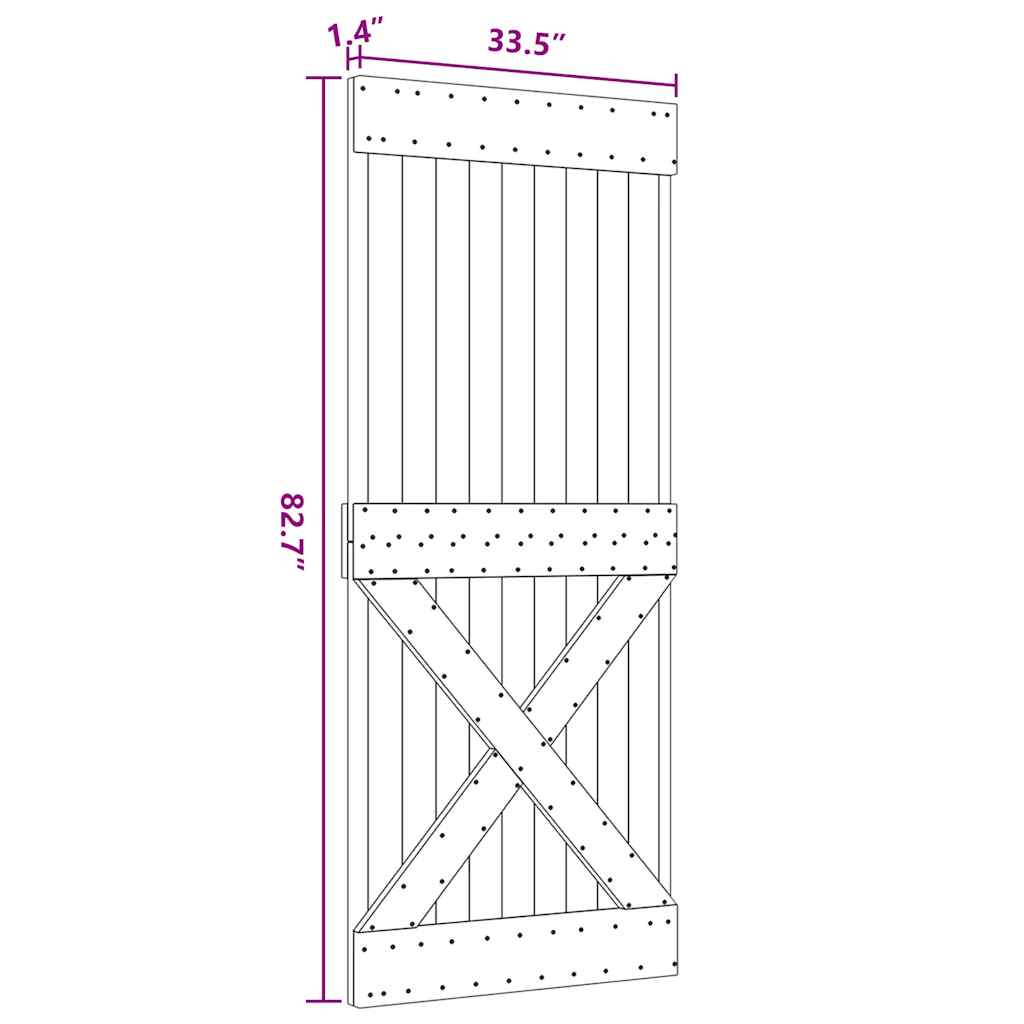 8720845854768_g_en_hd_7 vidaXL Door NARVIK 85x210 cm Solid Wood Pine - Image 9