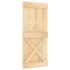 vidaXL Door NARVIK 90x210 cm Solid Wood Pine - Image 2