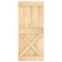 vidaXL Door NARVIK 90x210 cm Solid Wood Pine - Image 5