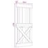 vidaXL Door NARVIK 90x210 cm Solid Wood Pine - Image 9