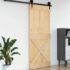 vidaXL Door NARVIK 95x210 cm Solid Wood Pine - Image 4