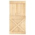 vidaXL Door NARVIK 100x210 cm Solid Wood Pine - Image 5