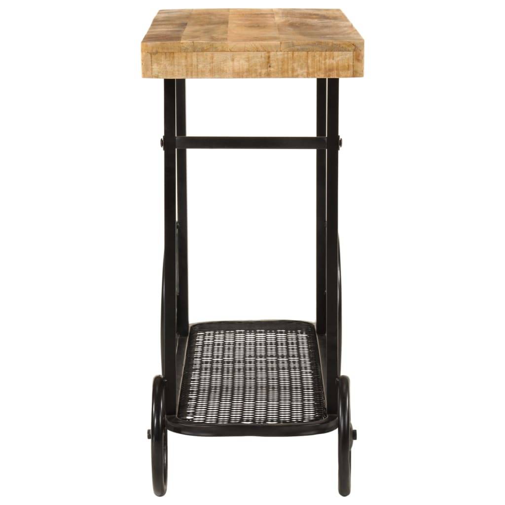 8720845855581_g_en_hd_2 vidaXL Console Table 112x36x76 cm Solid Wood Mango and Iron - Image 4