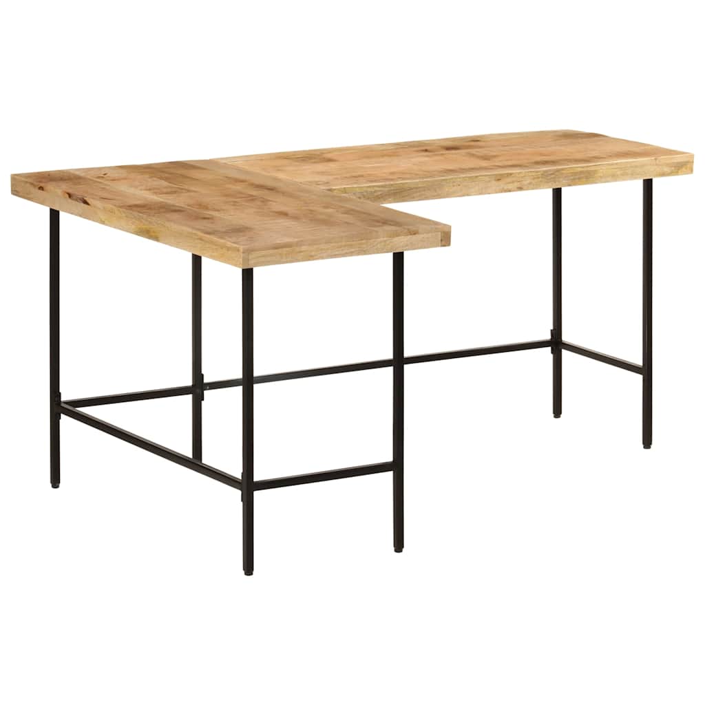 8720845855598_g_en_hd_1 vidaXL Desk 165x110x77 cm Solid Wood Mango and Iron - Image 2