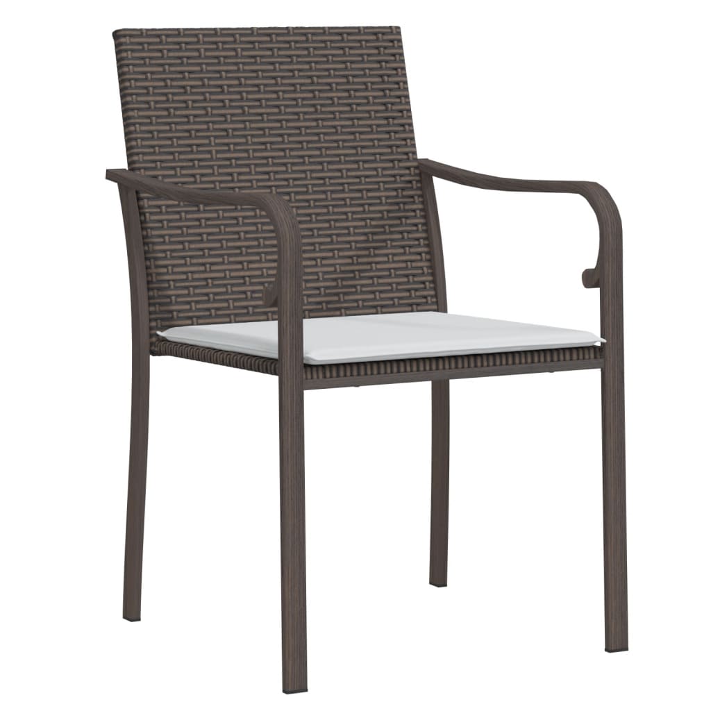 8720845856144_g_en_hd_3 vidaXL 5 Piece Garden Dining Set with Cushions Poly Rattan and Steel - Image 5