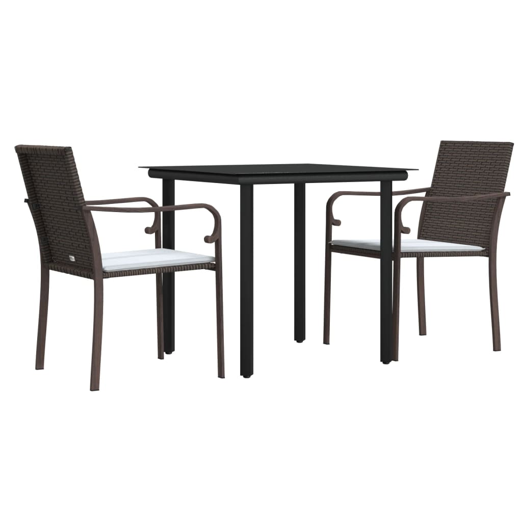 8720845856229_g_en_hd_1 vidaXL 3 Piece Garden Dining Set with Cushions Poly Rattan and Steel - Image 3
