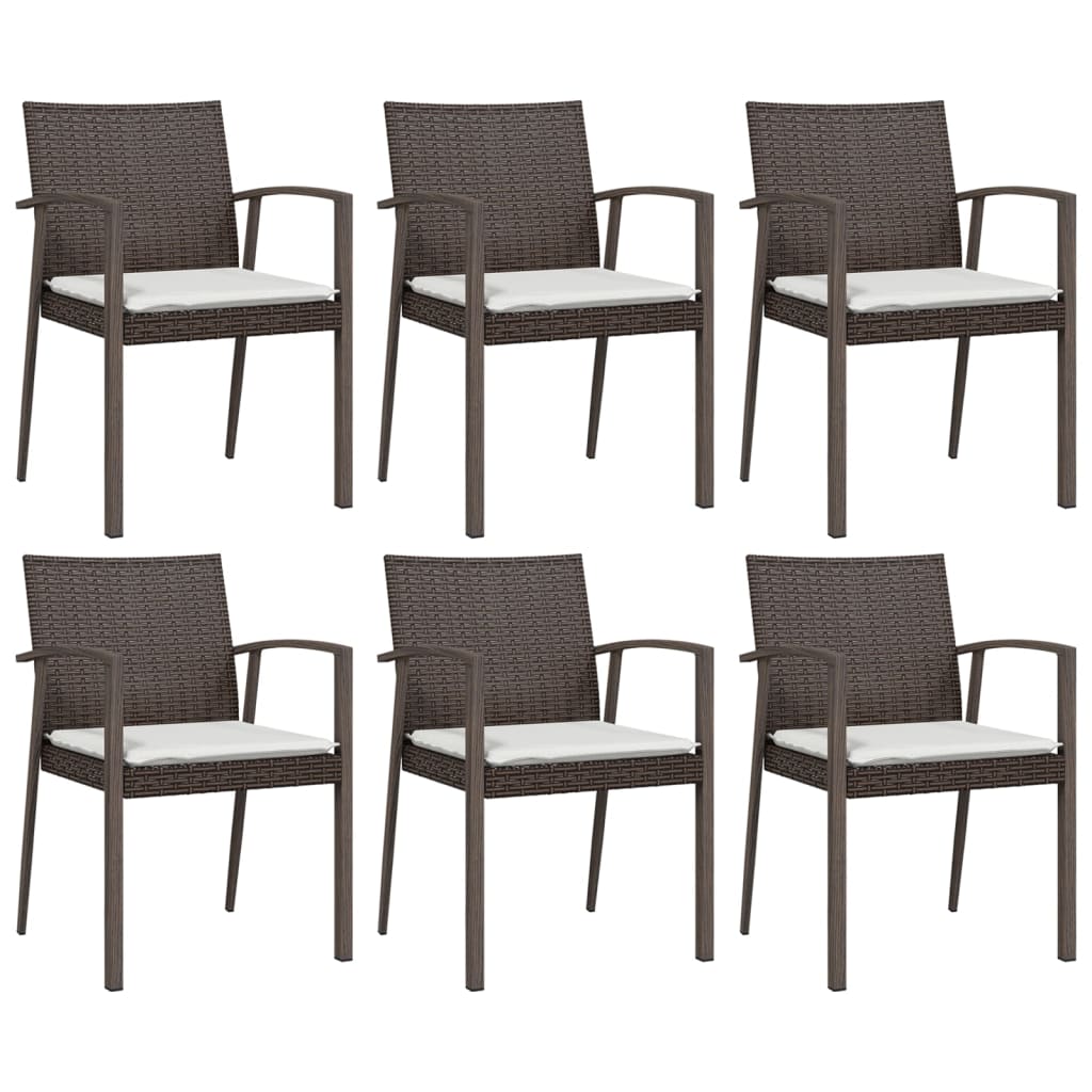 8720845856472_g_en_hd_2 vidaXL 7 Piece Garden Dining Set with Cushions Poly Rattan and Steel - Image 4