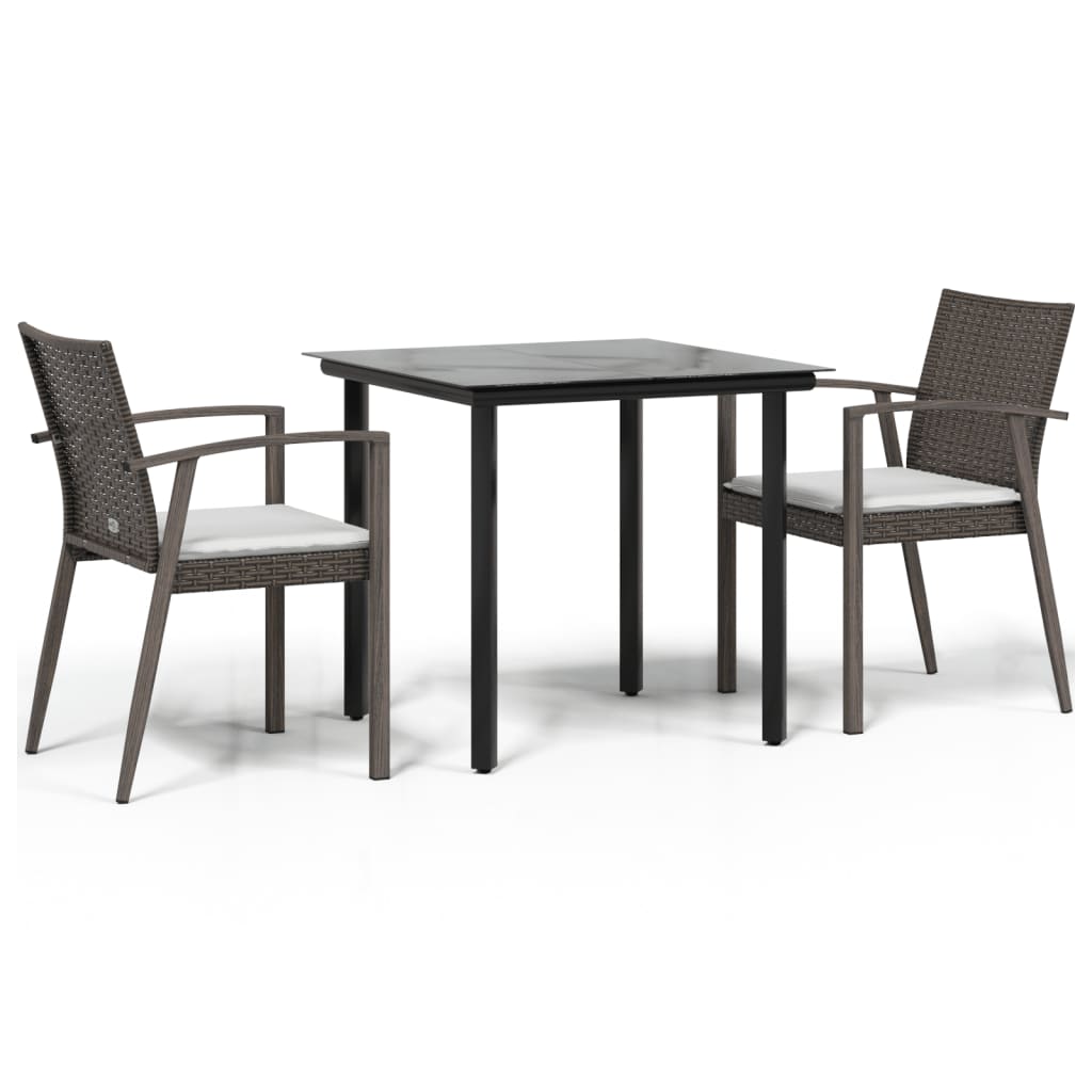 8720845856540_a_en_hd_1 vidaXL 3 Piece Garden Dining Set with Cushions Poly Rattan and Steel - Image 2