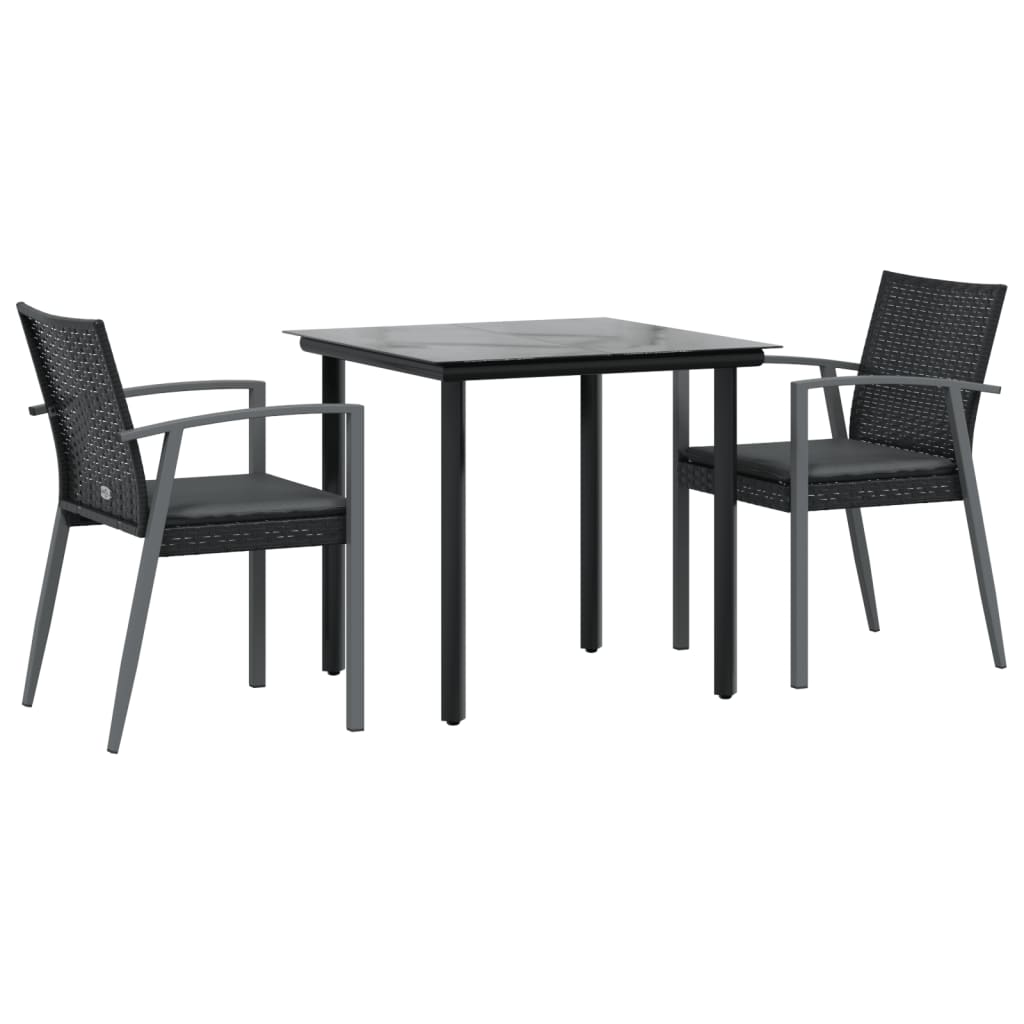 8720845856564_g_en_hd_1 vidaXL 3 Piece Garden Dining Set with Cushions Poly Rattan and Steel - Image 3