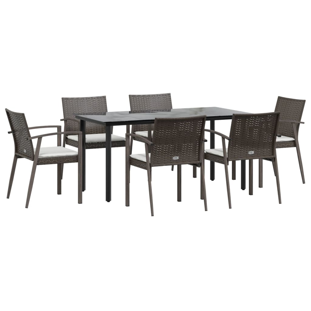 8720845856632_g_en_hd_1 vidaXL 7 Piece Garden Dining Set with Cushions Poly Rattan and Steel - Image 3