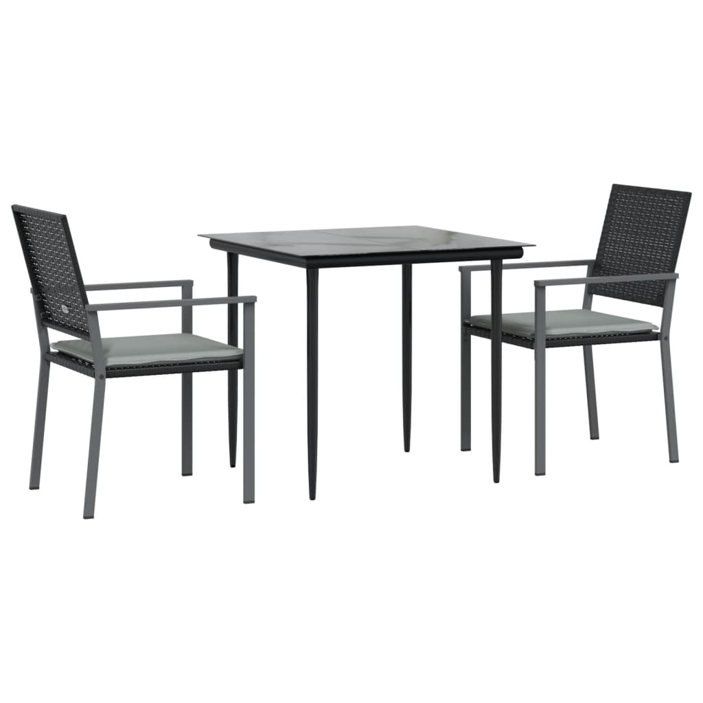 8720845856700_g_en_hd_1 vidaXL 3 Piece Garden Dining Set with Cushions Poly Rattan and Steel - Image 3