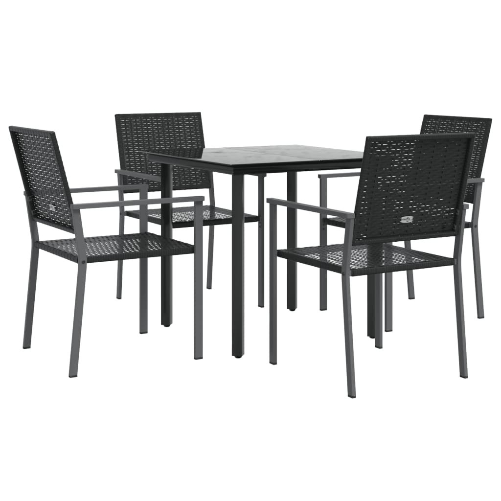 8720845856892_g_en_hd_1 vidaXL 5 Piece Garden Dining Set Poly Rattan and Steel - Image 3