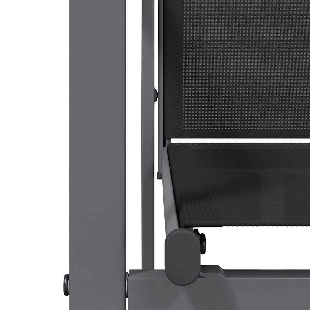 8720845857127_g_en_hd_6 vidaXL 5 Piece Garden Dining Set Black Textilene and Steel - Image 8