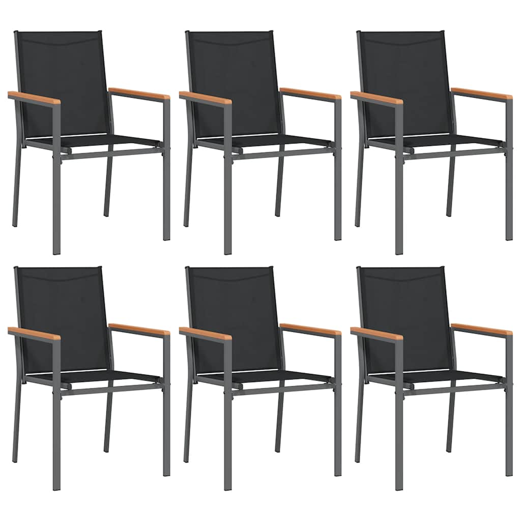 8720845857158_g_en_hd_2 vidaXL 7 Piece Garden Dining Set Black Textilene and Steel - Image 4