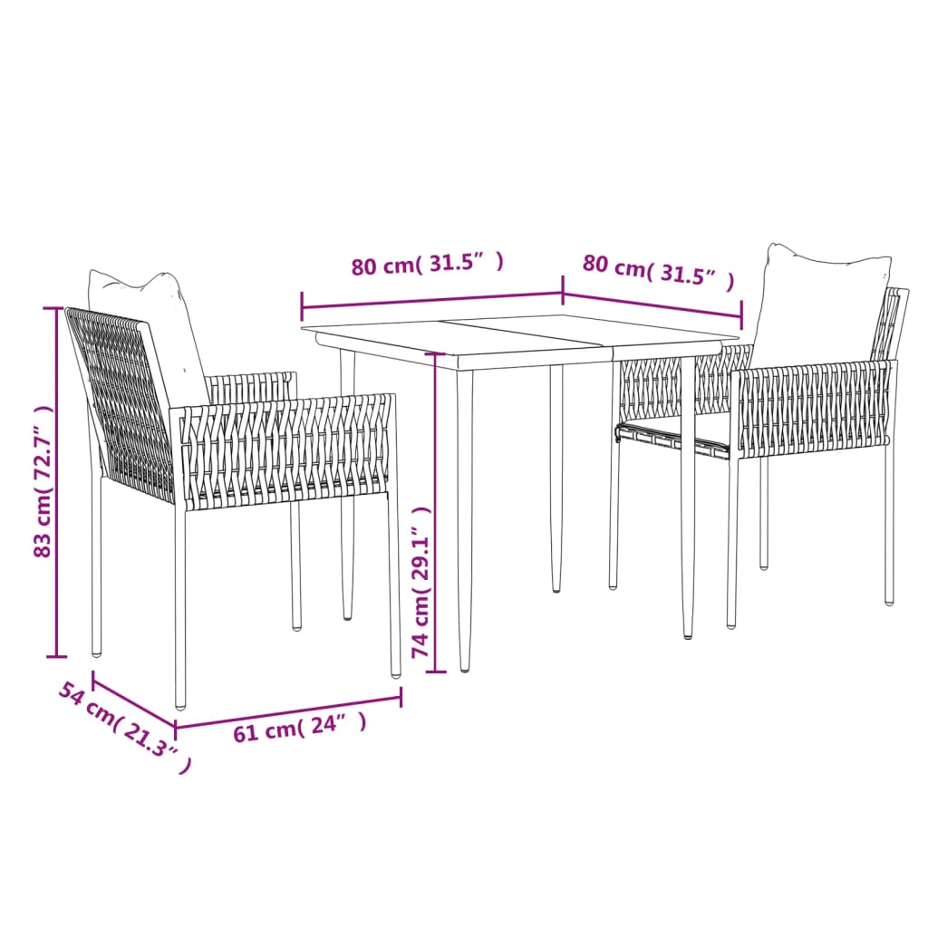 8720845857189_g_en_hd_8 vidaXL 3 Piece Garden Dining Set with Cushions Poly Rattan and Steel - Image 10