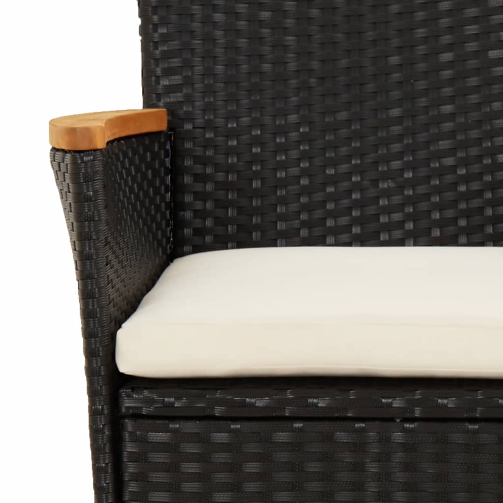8720845858889_g_en_hd_4 vidaXL 7 Piece Garden Dining Set with Cushions Black Poly Rattan - Image 6