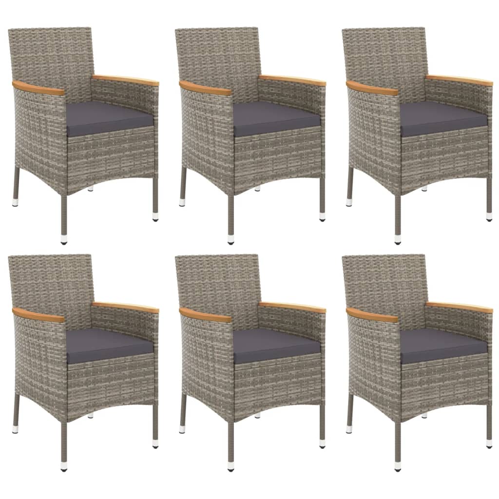 8720845858964_g_en_hd_2 vidaXL 7 Piece Garden Dining Set with Cushions Grey Poly Rattan - Image 4