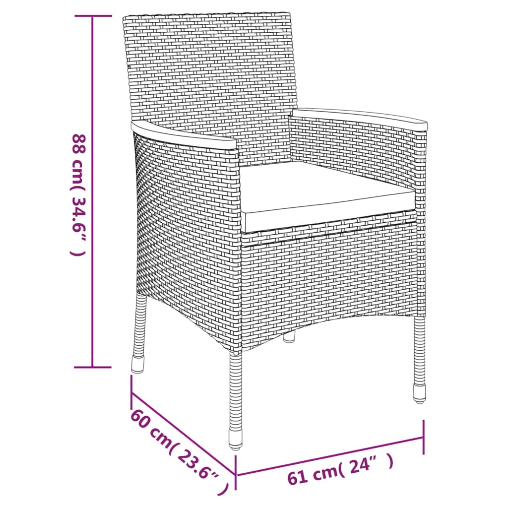 8720845858964_g_en_hd_7 vidaXL 7 Piece Garden Dining Set with Cushions Grey Poly Rattan - Image 9