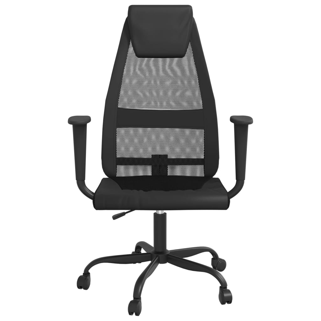8720845861766_g_en_hd_1 vidaXL Office Chair Height Adjustable Black Mesh Fabric and Faux Leather - Image 3