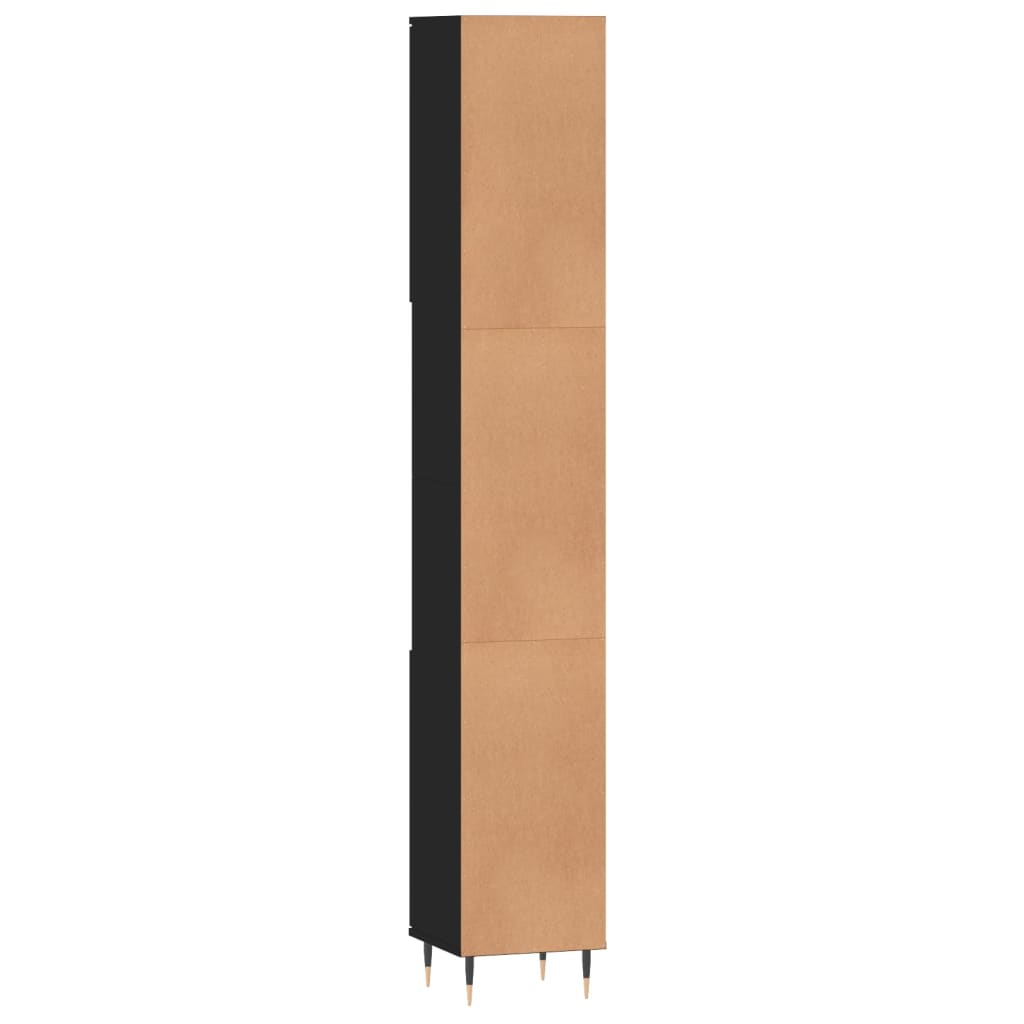 8720845875367_g_en_hd_6 vidaXL Bathroom Cabinet Black 30x30x190 cm Engineered Wood - Image 8