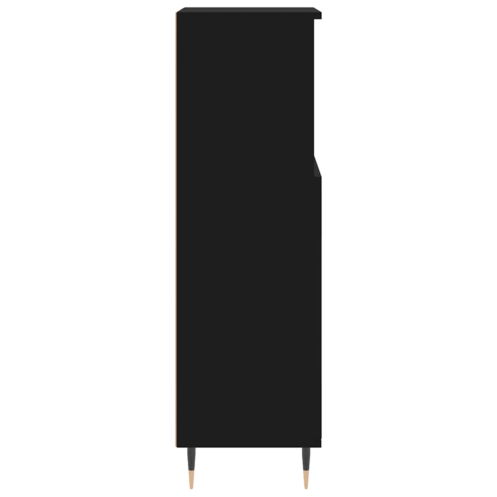 8720845875602_g_en_hd_5 vidaXL Bathroom Cabinet Black 30x30x100 cm Engineered Wood - Image 7
