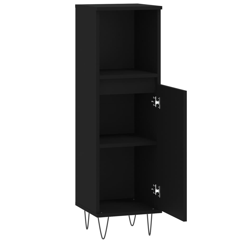 8720845875688_g_en_hd_4 vidaXL Bathroom Cabinet Black 30x30x100 cm Engineered Wood - Image 6