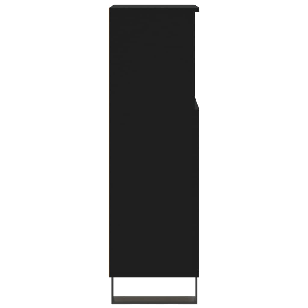 8720845875763_g_en_hd_5 vidaXL Bathroom Cabinet Black 30x30x100 cm Engineered Wood - Image 7