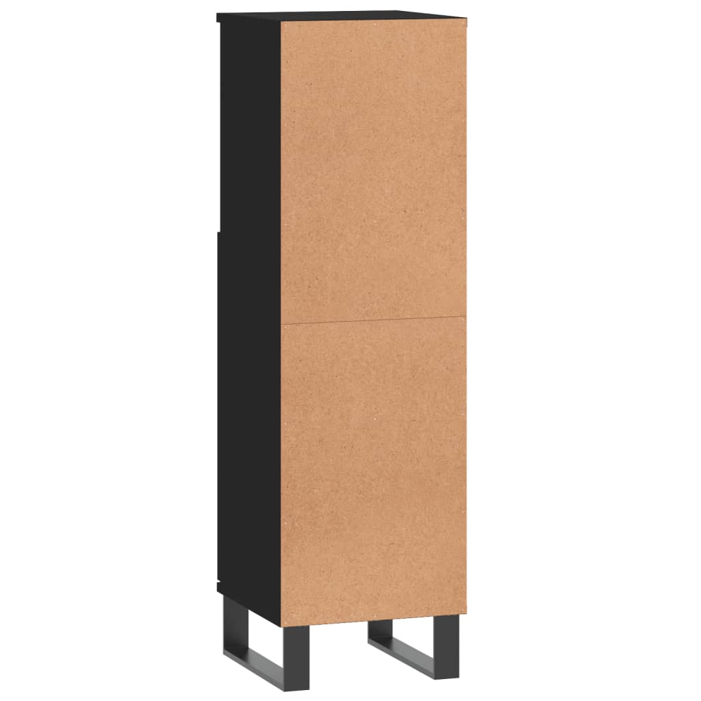 8720845875763_g_en_hd_6 vidaXL Bathroom Cabinet Black 30x30x100 cm Engineered Wood - Image 8