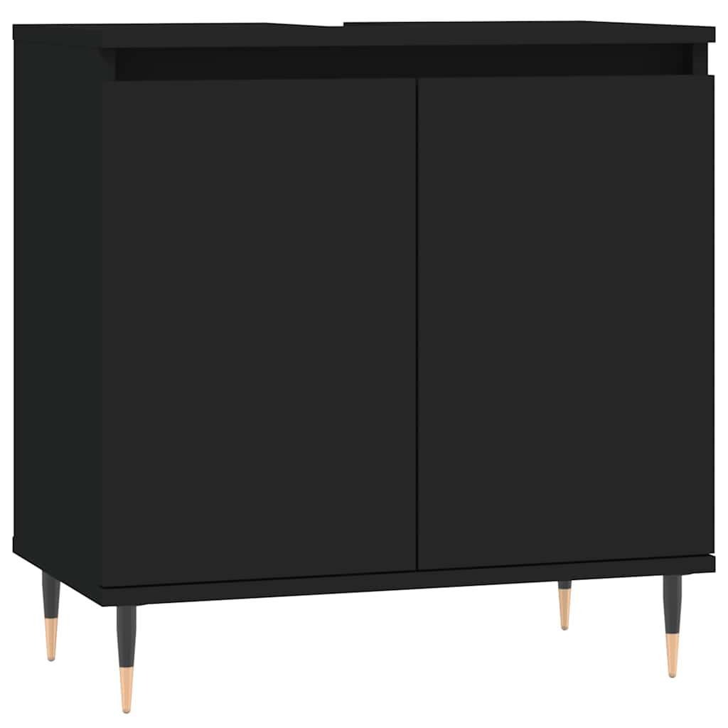8720845875848_a_en_hd_1 vidaXL Bathroom Cabinet Black 58x33x60 cm Engineered Wood - Image 2