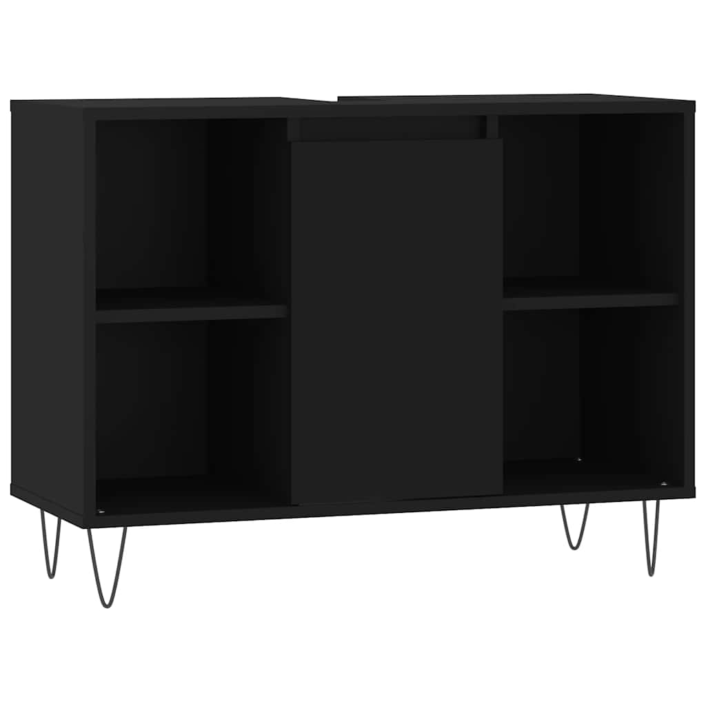 8720845876401_a_en_hd_1 vidaXL Bathroom Cabinet Black 80x33x60 cm Engineered Wood - Image 2