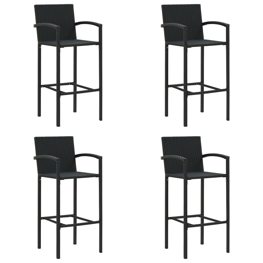 8720845880354_g_en_hd_2 vidaXL 5 Piece Garden Bar Set Black Poly Rattan - Image 4