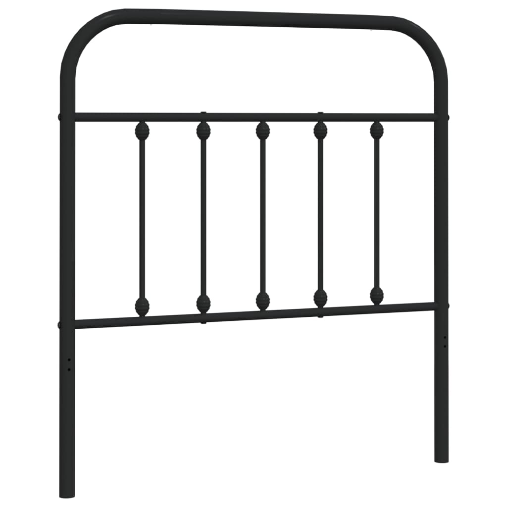 8720845881498_a_en_hd_1 vidaXL Metal Headboard Black 90 cm - Image 2